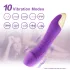 Mrow Real Lover - uzlādējams ūdensizturīgs realistisks vibrators violets