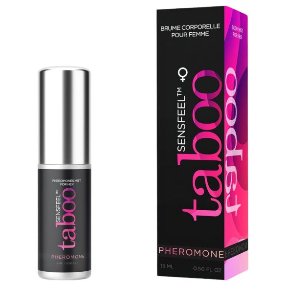 Taboo for Her - sieviešu feromonu ķermeņa smaržas dabīgas 15ml