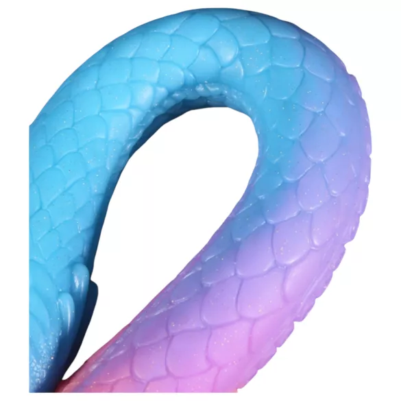 OgazR XXL fosforescējošs anālais dildo 47 cm rozā