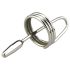 DeepRing - metāla dilators ar gredzeniem - 9cm (sudrabs)