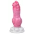 Animalorny Buldog - suņa dzimumlocekļa formas dildo 17cm rozā