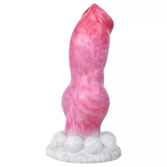 Animalorny Buldog - suņa dzimumlocekļa formas dildo 17cm rozā