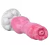 Animalorny Buldog - suņa dzimumlocekļa formas dildo 17cm rozā