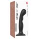 Strap-on-me P&G M - izliekts, piesūceknis dildo (melns)