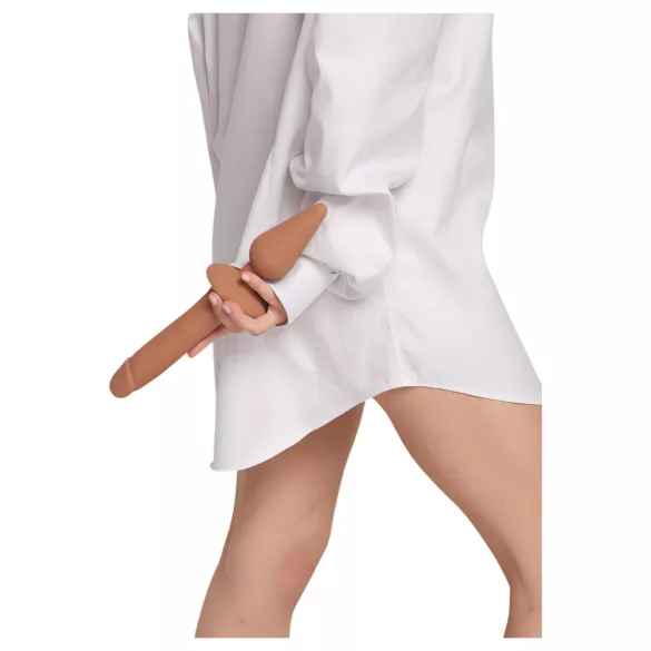 Strap-on-me Switch Realistic L - 2in1 silikona dildo (dabīgs)