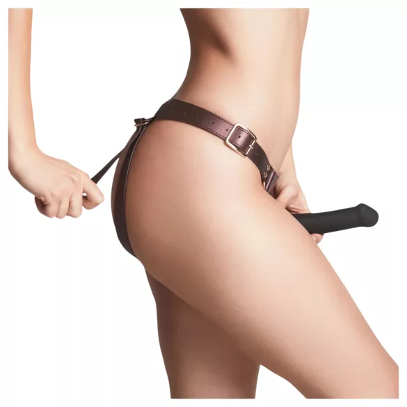 Strap-on-me - apakšveļa dildēm, XS-XXL (brūna)