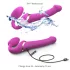 Strap-on-me M - uzmaucamais vibrators ar gaisa viļņu funkciju rozā