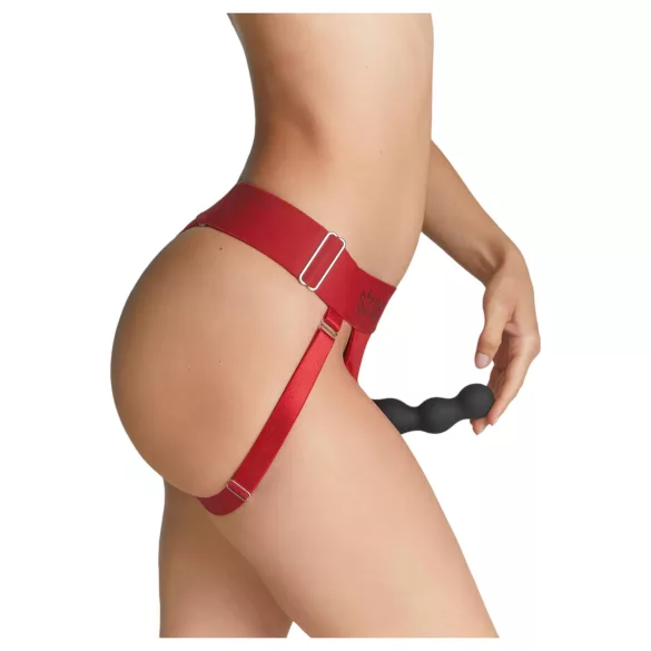Strap-on-me - apakšbikses ar stiprinājumu dildo XS-XXL sarkanas