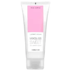   Mixgliss Sweet Bubble Gum - ūdens bāzes lubrikants - košļājamā gumija (70ml)