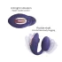 Love to Love Wonderlover - klitora stimulators G-punkta vibrator (tumši violets)