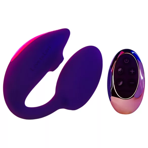 Love to Love Wonderlover - klitora stimulators G-punkta vibrator (tumši violets)