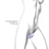Love to Love Wonderlover - klitora stimulators G punkta vibrators (violets)