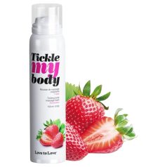 Tickle my body - masāžas putas zemeņu aromāts 150ml