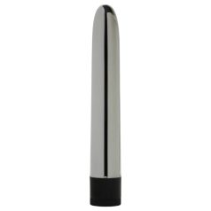 Dorcel Silver Star - klasisks stienis vibrators (sudrabs)
