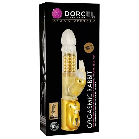 Dorcel Orgasmic Rabbit - klitorkares vibrators (zelta)