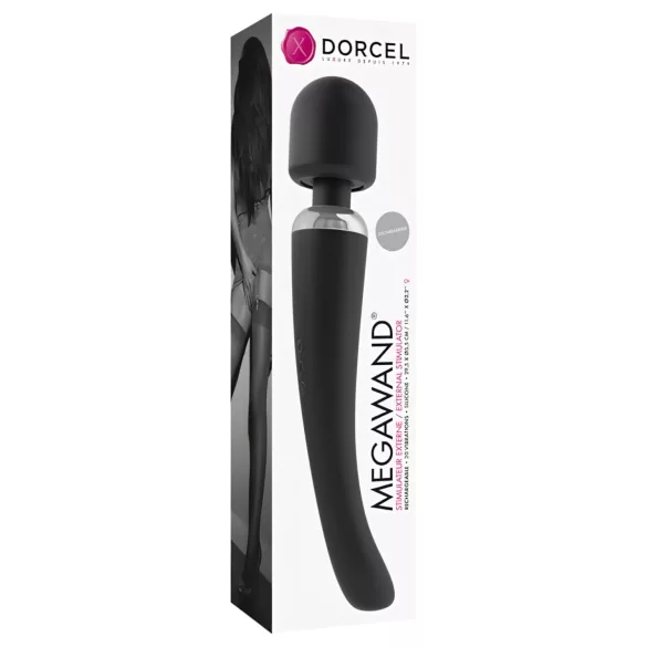 Dorcel Megawand - masāžas vibrators ar akumulatoru melns