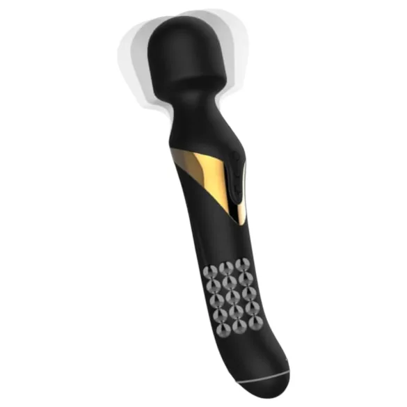 Dorcel divi vienā masāžas vibrators Dual Orgasms Gold melns