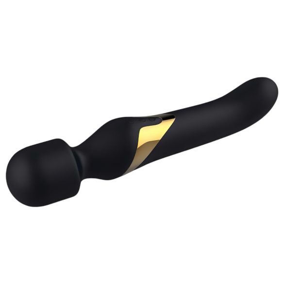 Dorcel Dual Orgasms Gold - 2in1 masētājs vibrators (melns)