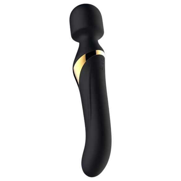 Dorcel Dual Orgasms Gold - 2in1 masētājs vibrators (melns)
