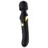 Dorcel Dual Orgasms Gold - 2in1 masētājs vibrators (melns)