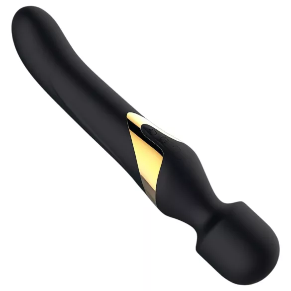 Dorcel divi vienā masāžas vibrators Dual Orgasms Gold melns