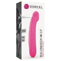 Dorcel Real Vibration M 2.0 - uzlādējams vibrators (rozā)