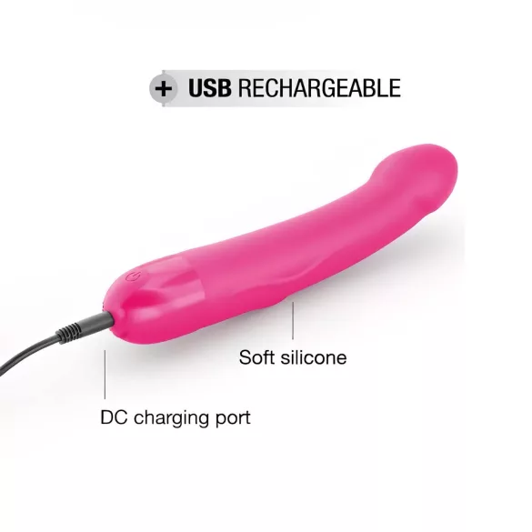 Dorcel Real Vibration M 2.0 - uzlādējams vibrators (rozā)
