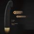 Dorcel Real Vibration M 2.0 - uzlādējams vibrators (melns-zeltains)