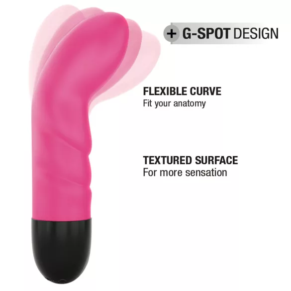 Dorcel Expert G 2.0 - uzlādējams G-punkta vibrators (rozā)