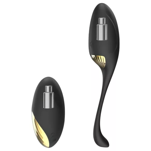 Dorcel Secret Orgasm - melns vibrators olas veidā