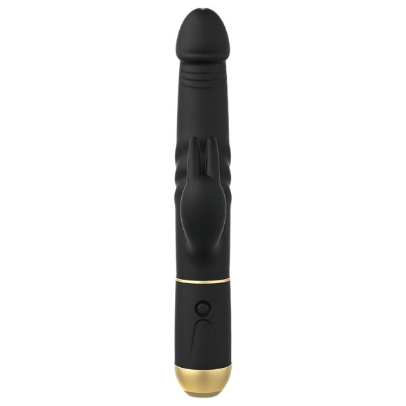 Dorcel Furious Rabbit 2.0 - vibrators ar klitora stimulatoru, melns