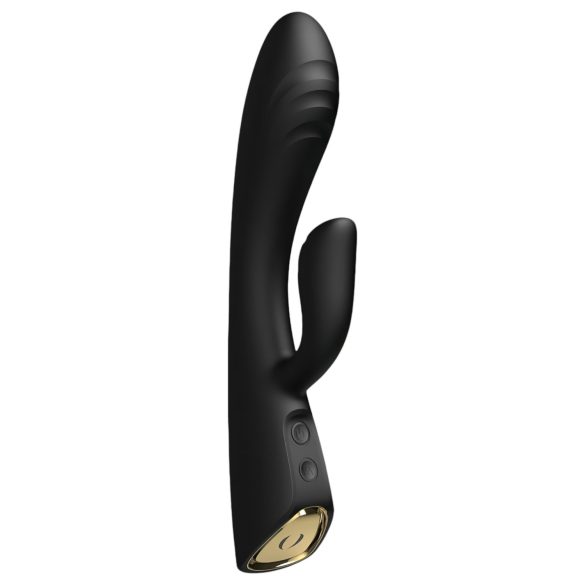 Dorcel Flexi Rabbit - sildošs klitora vibratoru (melns)