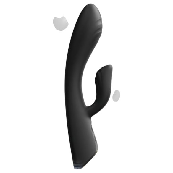 Dorcel Flexi Rabbit - sildošs klitora vibratoru (melns)