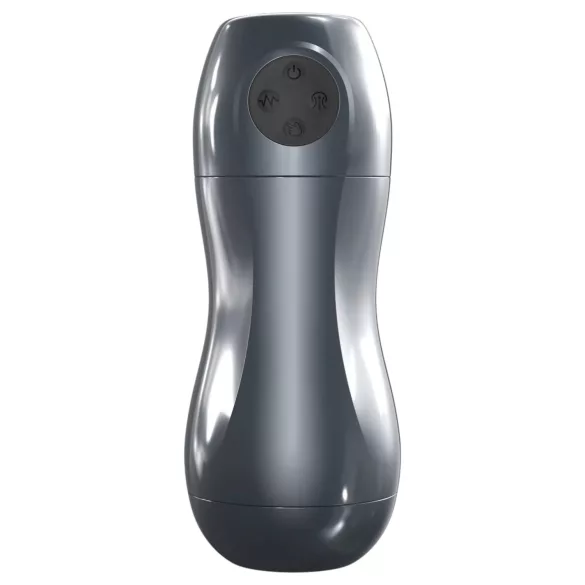 Dorcel Blowjoy Vibe - sūcošs un vibrējošs uzlādējams masturbators (pelēks)