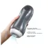 Dorcel Blowjoy Vibe - sūcošs un vibrējošs uzlādējams masturbators (pelēks)