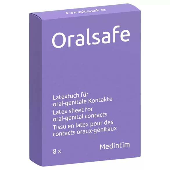 Oralsafe - mutvārti drošības plēve 8 gab