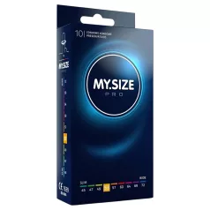   My.Size PRO - prezervatīvi individuālā izmērā - 53 mm (10 gab.)
