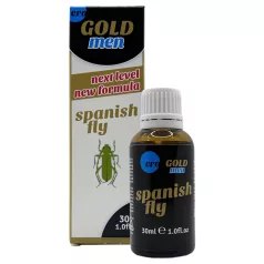   HOT ero Gold Men Spanish Fly - iekāres veicinoši pilieni vīriešiem (30 ml)