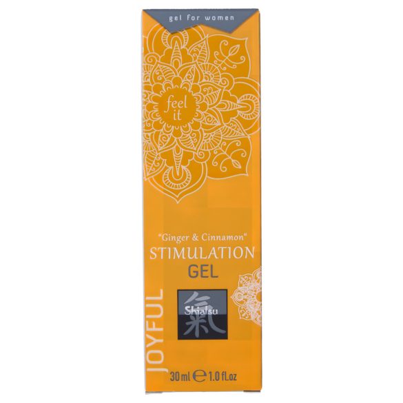 HOT Shiatsu - stimulējošs krēms sievietēm ar ingveru un kanēli (30 ml)