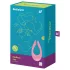 Satisfyer Endless Joy - pāru vibrators uzlādējams rozā