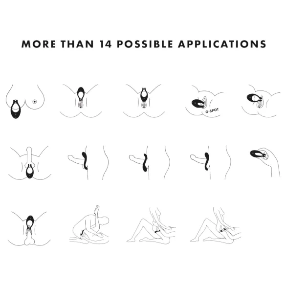 Satisfyer Endless Joy - pāru vibrators uzlādējams rozā