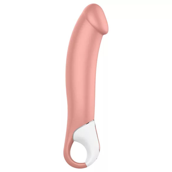 Satisfyer Master - ūdensizturīgs uzlādējams vibrators naturālās krāsas