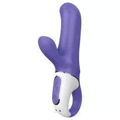   Satisfyer Magic Bunny - ūdensizturīgs klitora vibrators ar rociņu zils