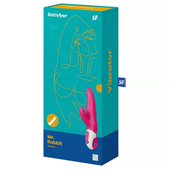 Satisfyer Mr. Rabbit - ūdensizturīgs truša tipa vibrators ar klitora stimulatoru