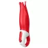 Satisfyer Power Flower - ūdensizturīgs uzlādējams vibrators sarkans