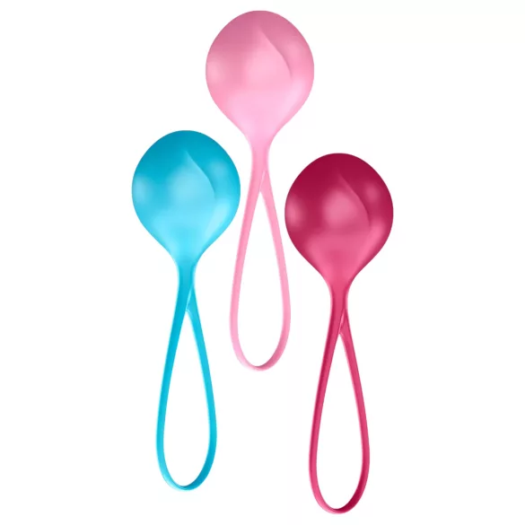 Satisfyer iegurņa stiprināšanas bumbiņu komplekts 3 gab