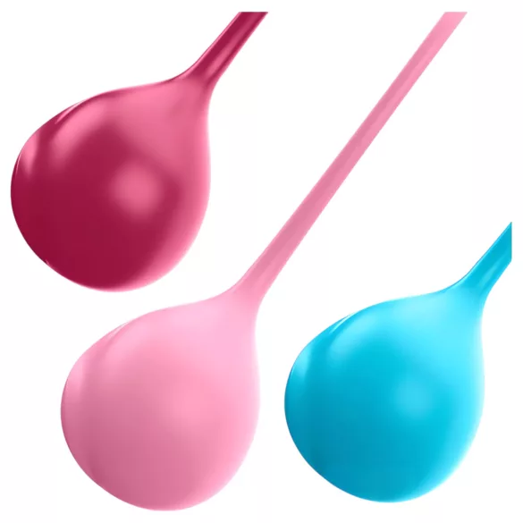 Satisfyer iegurņa stiprināšanas bumbiņu komplekts 3 gab
