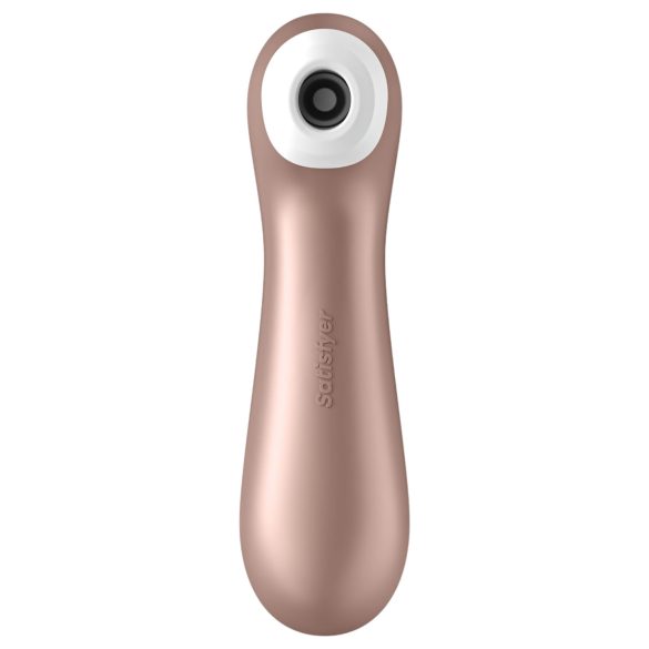 Satisfyer Pro 2+ - klitora stimulators vibrators uzlādējams brūns