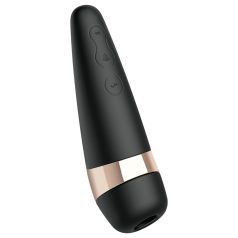   Satisfyer Pro 3+ - ūdensizturīgs, uzlādējams klitora stimulators (melns)