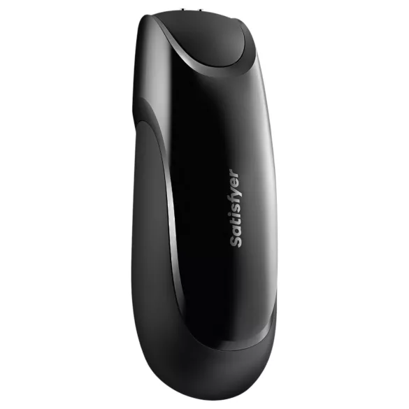 Satisfyer Men - vīriešu masturbators ar smart funkciju, melns